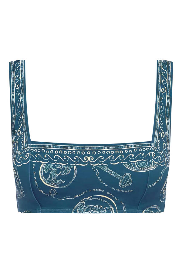 Lucky Square Neck Top