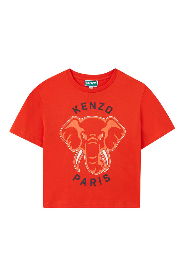 Kids Cotton Elephant T-Shirt