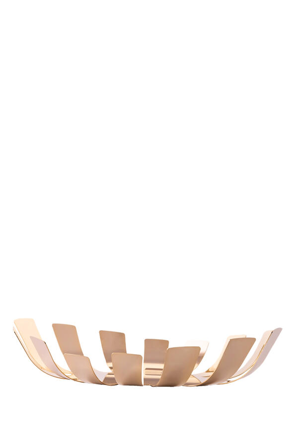 Gold Plated Oval Centerpiece