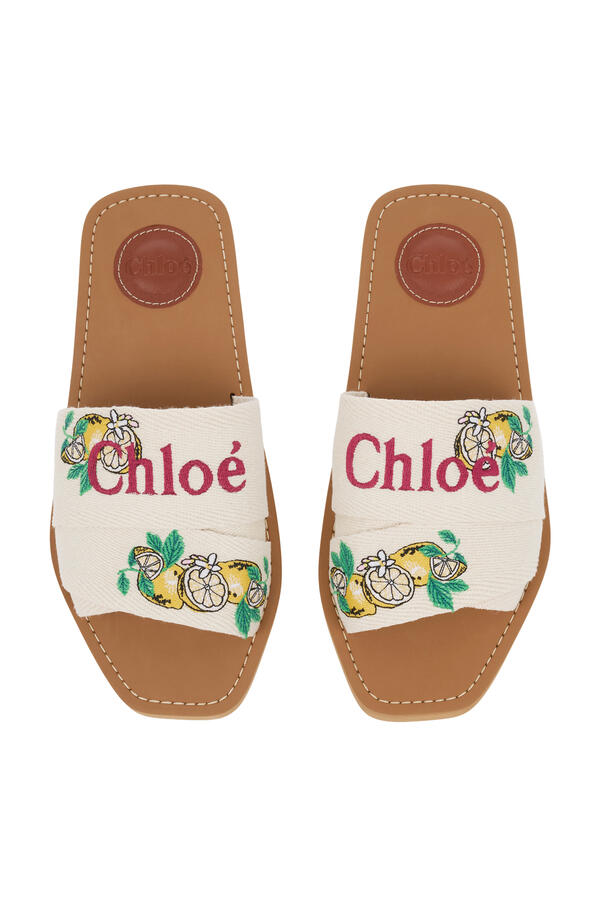Citrus Motif Woody Mules