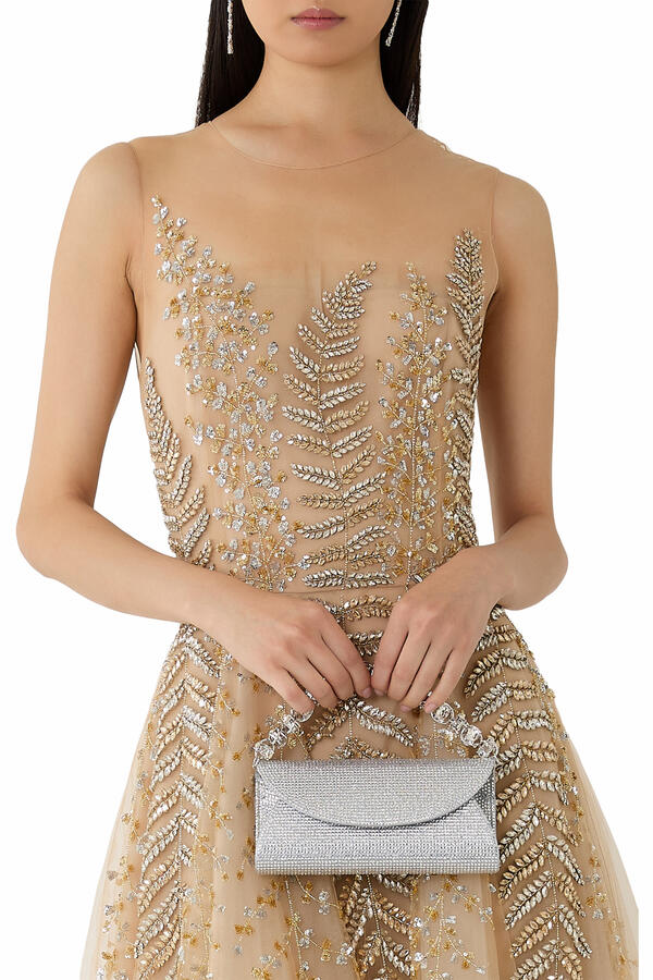 Taylor Fullbead Envelope Clutch