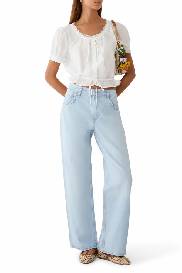 The Love Letter Puff Sleeve Top