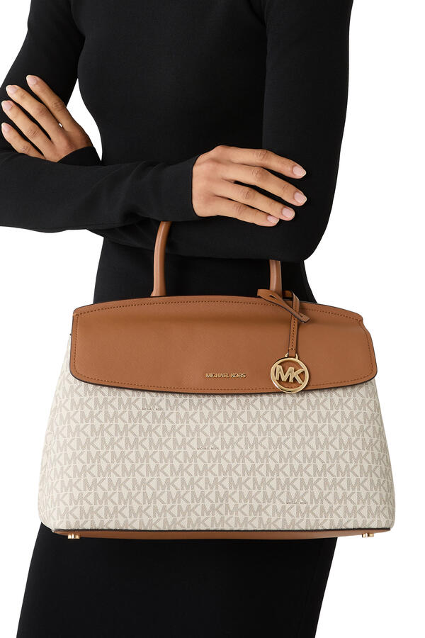 Crossbody Bag in Coated Canvas