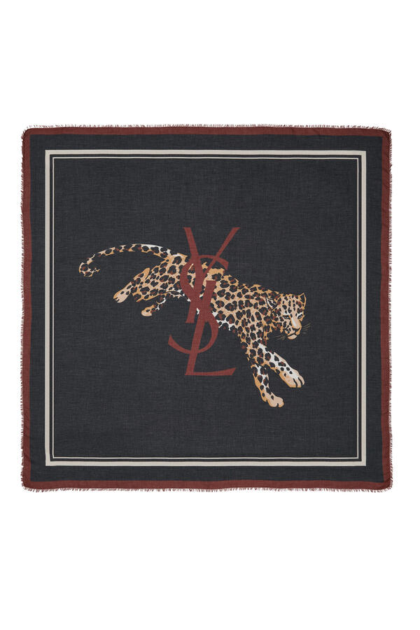 Leopard Large Square Scarf