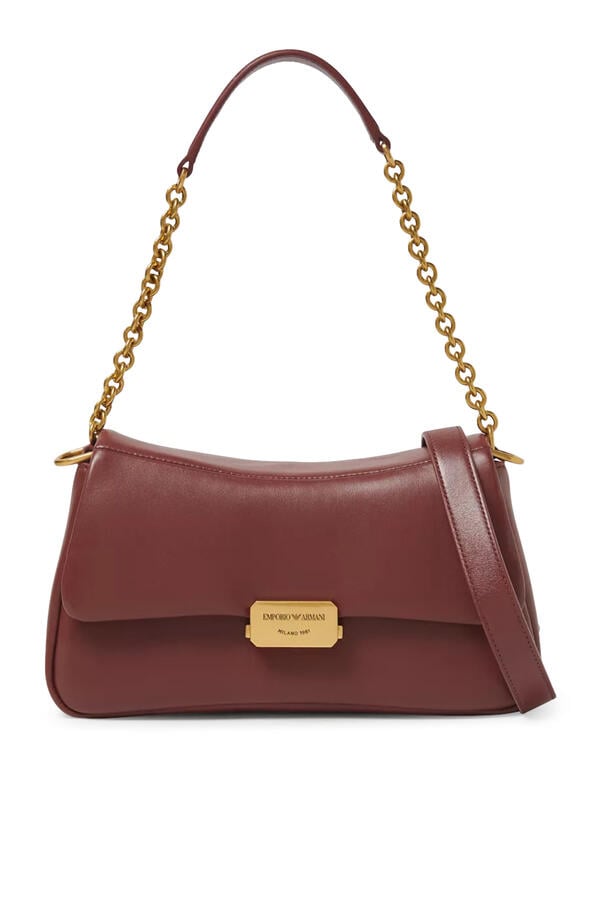 Soft Leather Shoulder Bag 