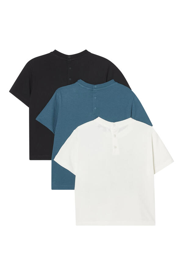 Kids Cotton T-Shirt, Set of 3