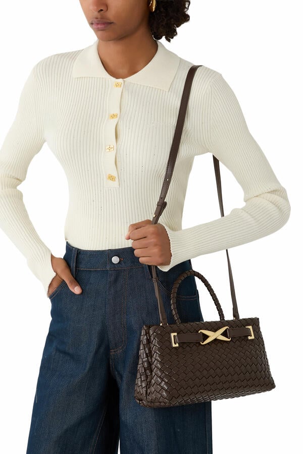 Elora Woven Tote Bag