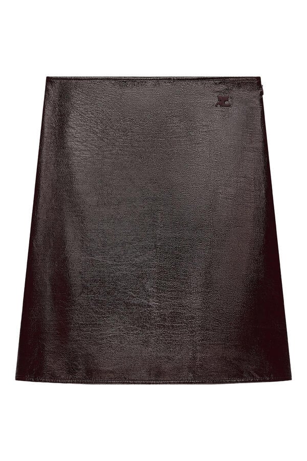 Logo Patch A-Line Skirt
