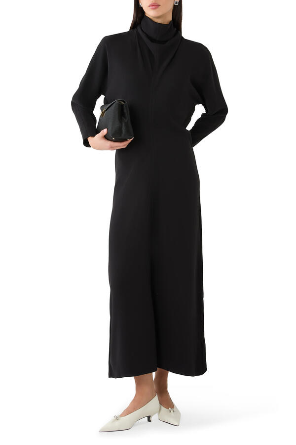 Slouch Waist Scarf Dress