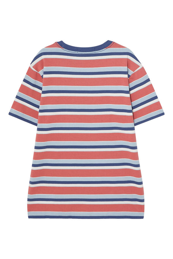Kids Striped Cotton Jersey T-Shirt 