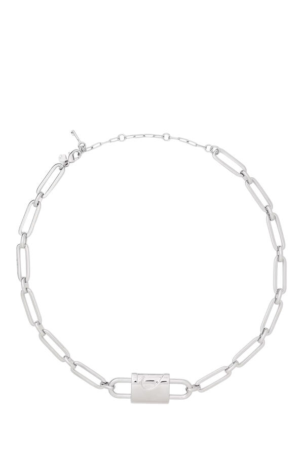 Spade Lock Necklace