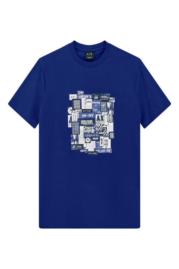 AX Logo Print T-Shirt