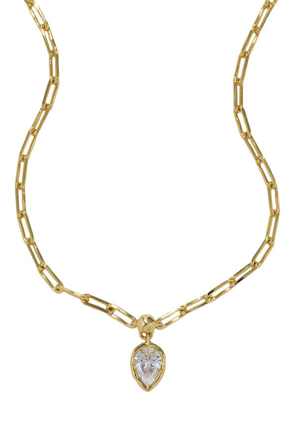 Asterales Solitaire Charm Necklace