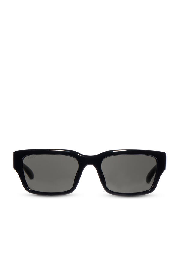 Logo Rectangular-Frame Sunglasses