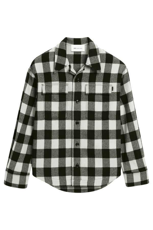 Wide Camp Collar Overshirt 