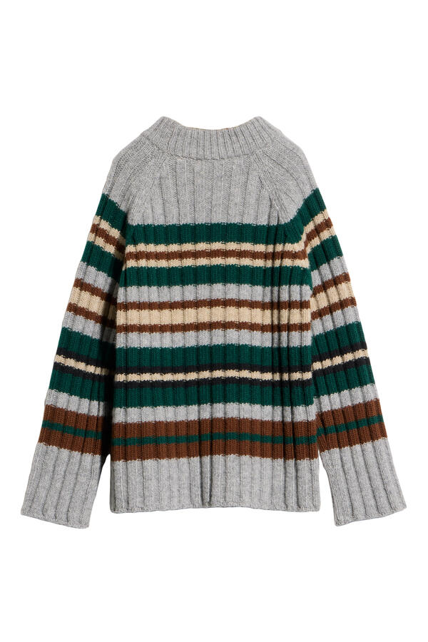 Kids Logo Stripes Knit Top