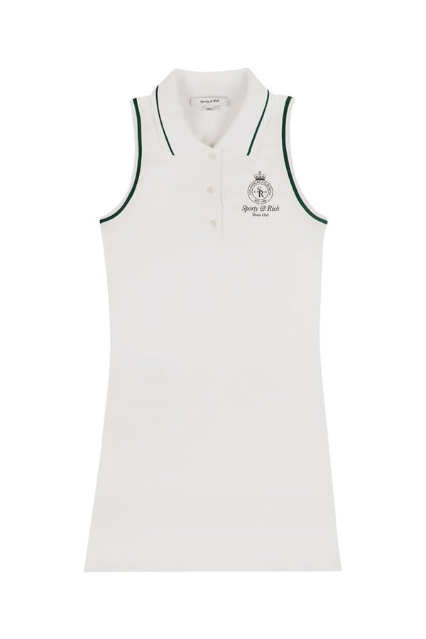 Crown Tennis Piqué Polo Dress