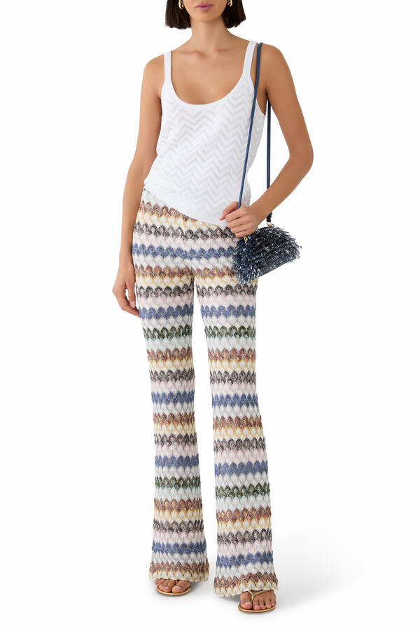 Stretch Chevron Tank Top 