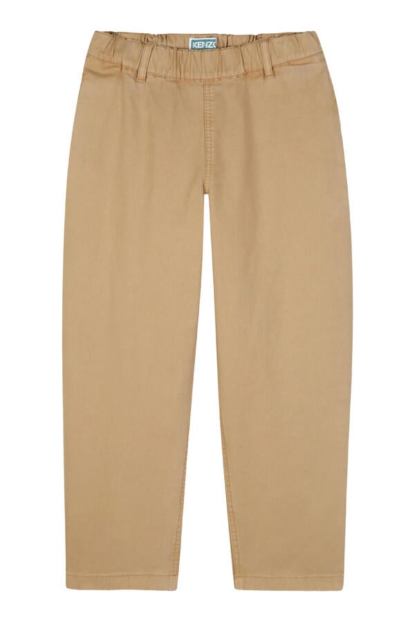 Kids Logo-Embroidered Elasticated Trousers