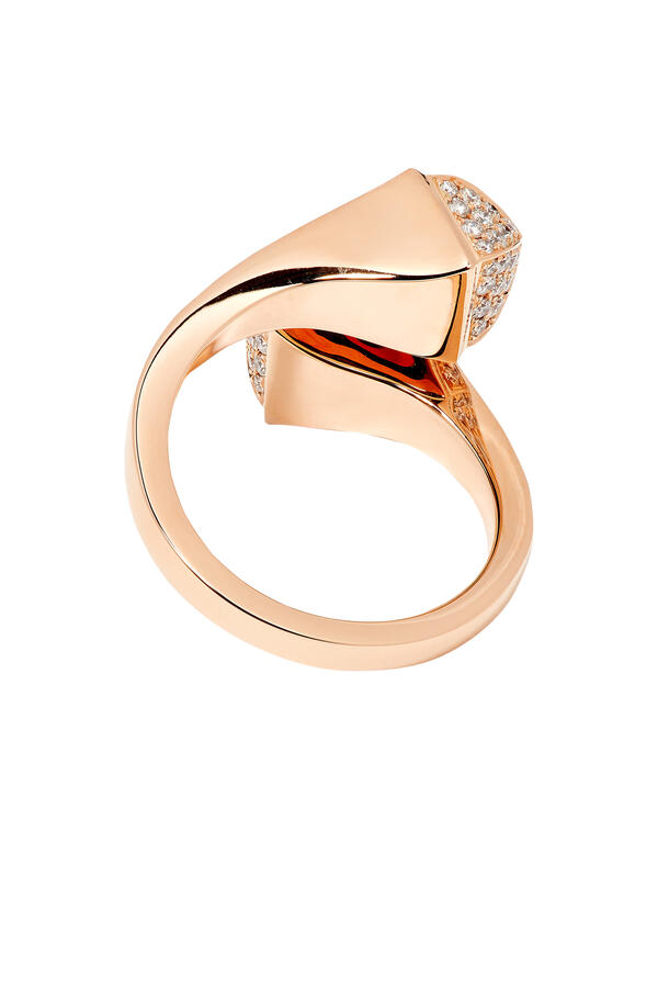 Cleo Ring, 18k Rose Gold & Diamonds