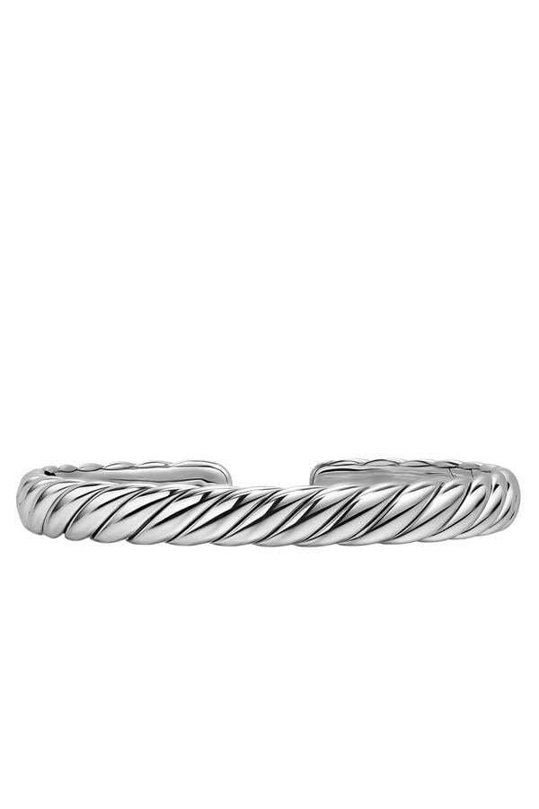 Sculpted Cable Flex Bracelet, Sterling Silver