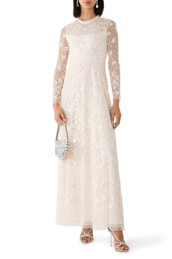 Freya Long Sleeves Gown