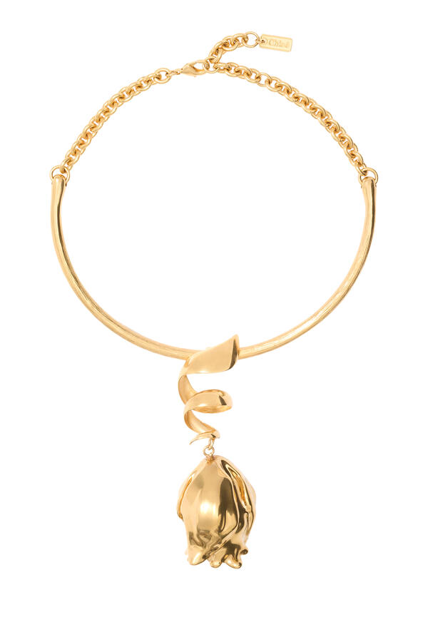 Bloomcraft Necklace, Brass