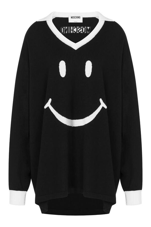 Smiley® Extra-Fine Merino Wool Sweater 
