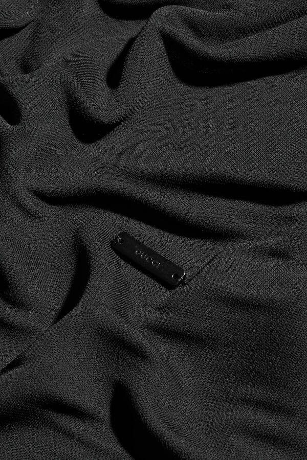 Lightweight Viscose Crêpe Jersey Shirt