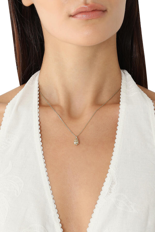 Stay Sweet Pendant Necklace, Glass