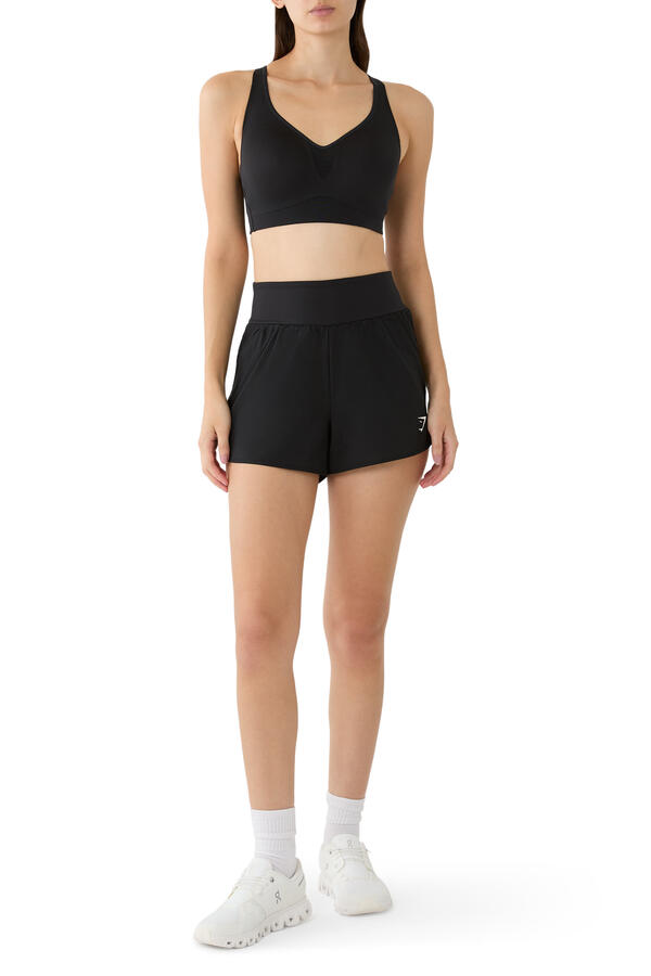 Fundamental High Support V-Neck Sports Bra