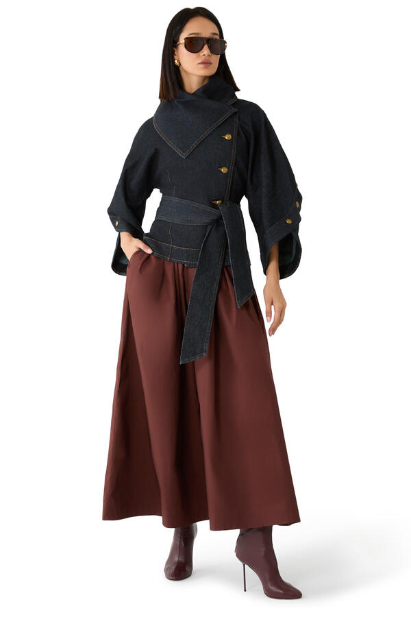 Valiant Denim Buttoned Jacket