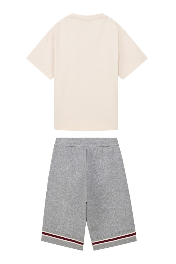 Kids EA Patch Detail T-Shirt & Shorts Set