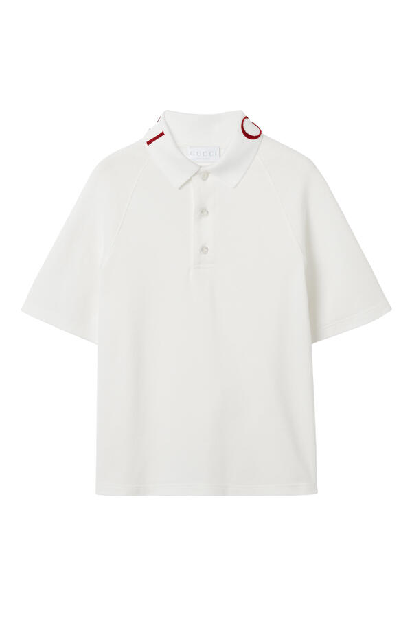 Kids Stretch Cotton Polo Shirt