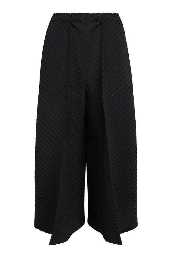 Tubular Pleats Pants