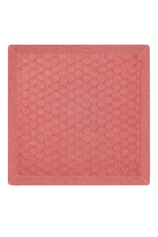 Kids GG Cotton Jacquard Blanket