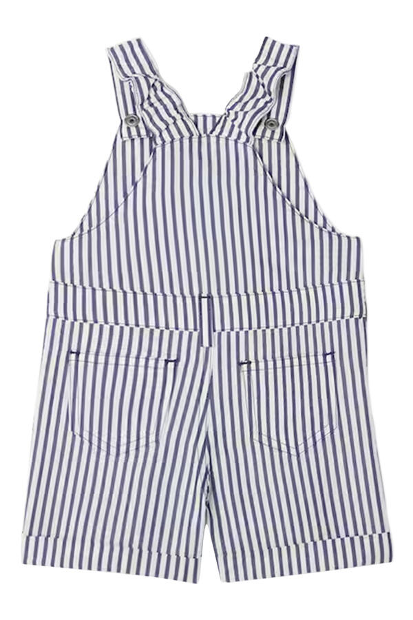 Kids Striped Overalls