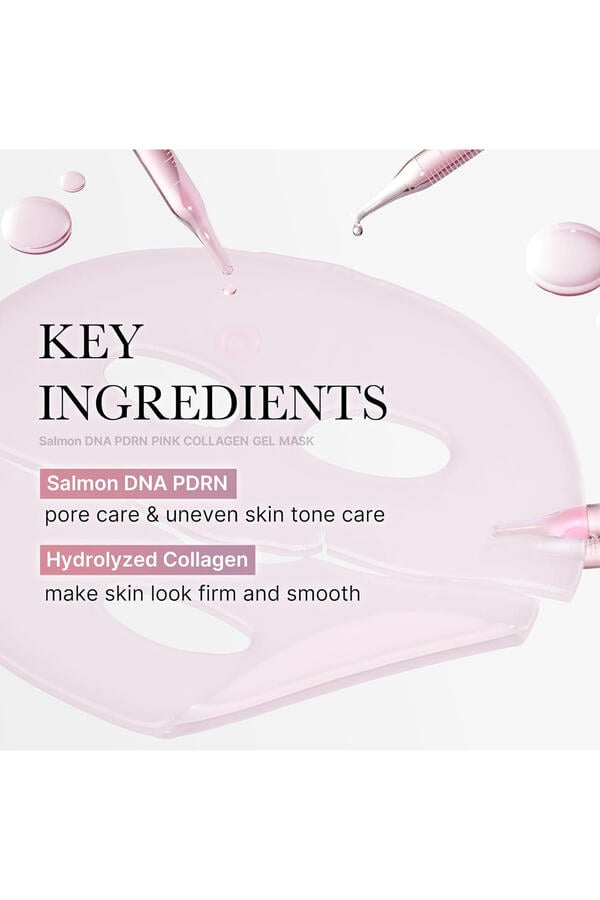 Salmon PDRN Pink Collagen Jelly Gel Mask 