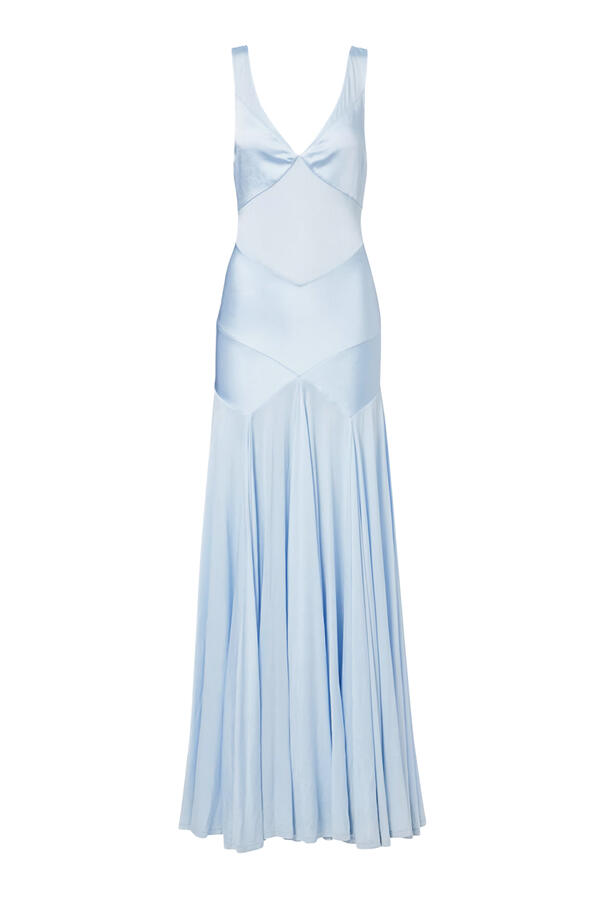 Panelled Maxi Dress