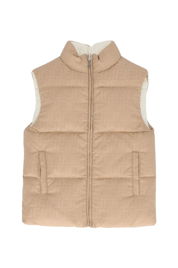Kids Reversible FF Jacquard Gilet