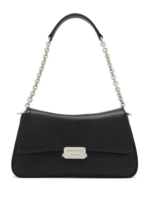 Soft Leather Shoulder Bag 