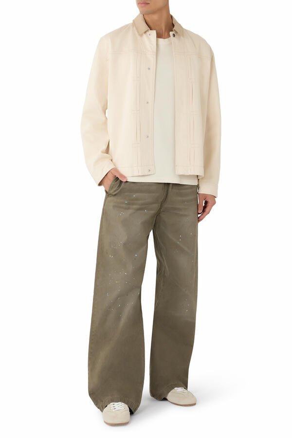 Washed Cotton Trousers