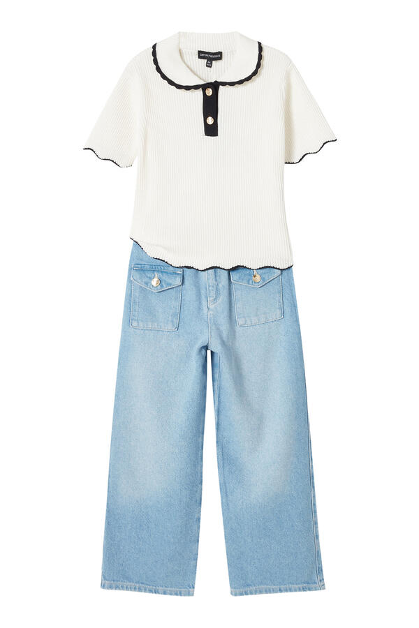 Kids Pocket Detail Denim Jeans