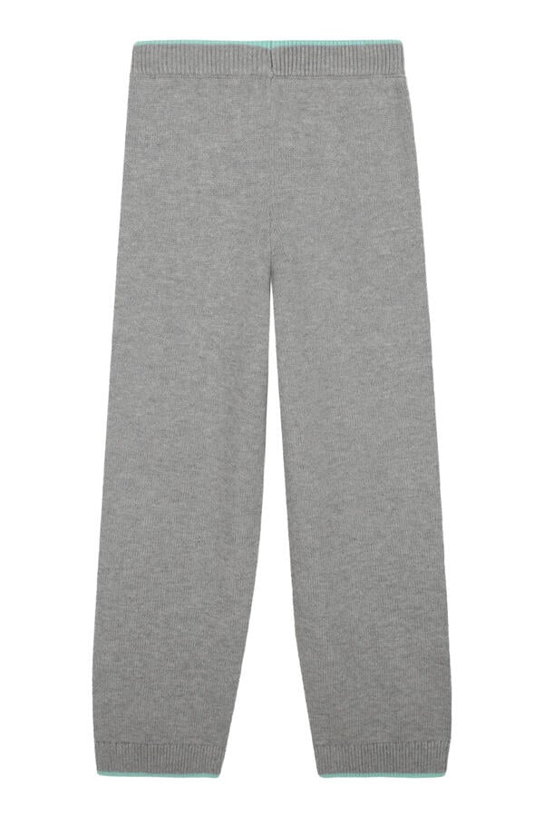 Kids Logo-Embroidered Knitted Trousers