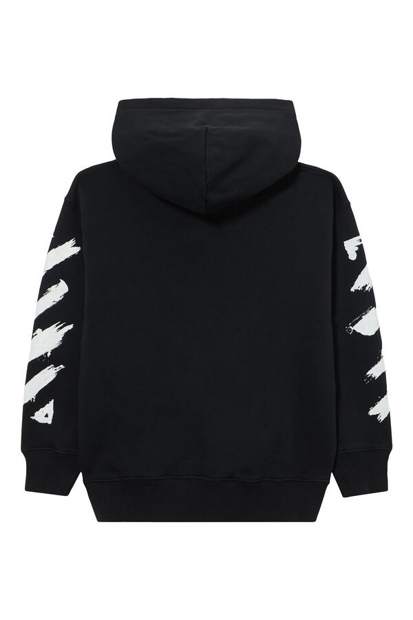 Kids Diagonal Paint Hoodie