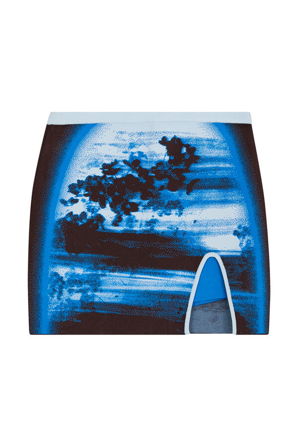 Cassia Metallic Mini Skirt