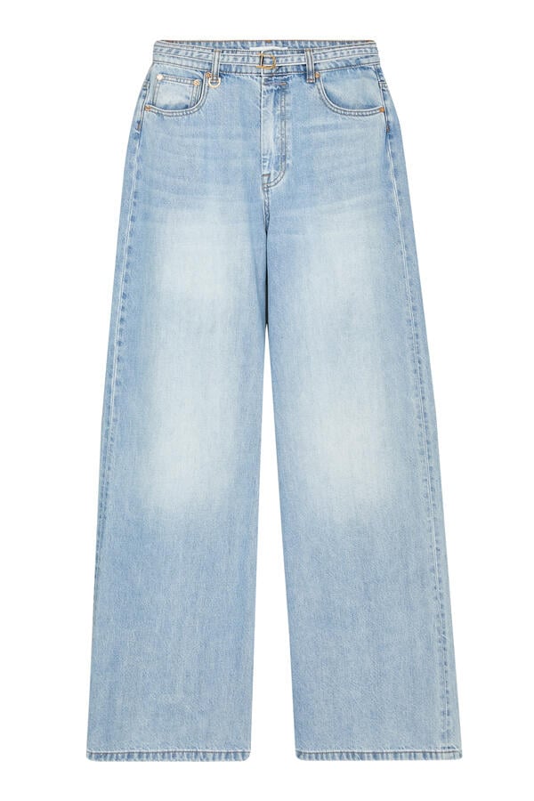 Indra Denim Relaxed Flare Jeans