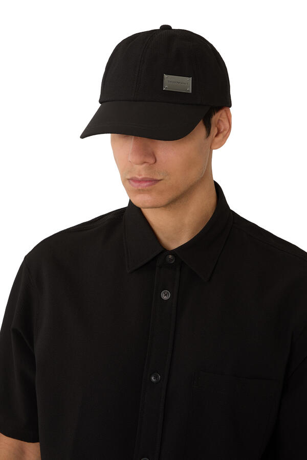 Seersucker Baseball Hat