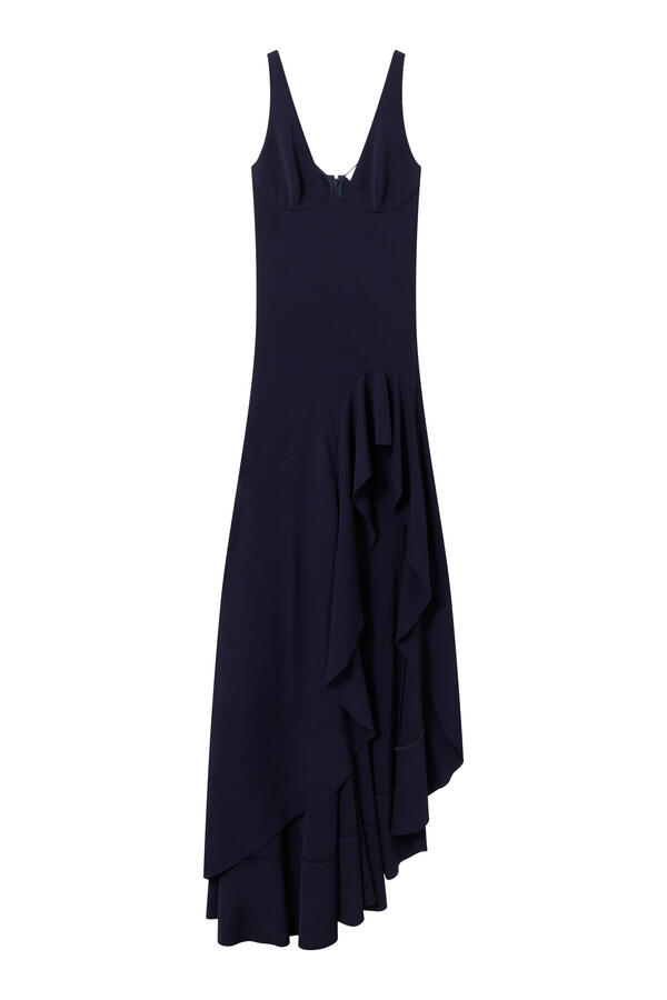 Frill Trim Dress