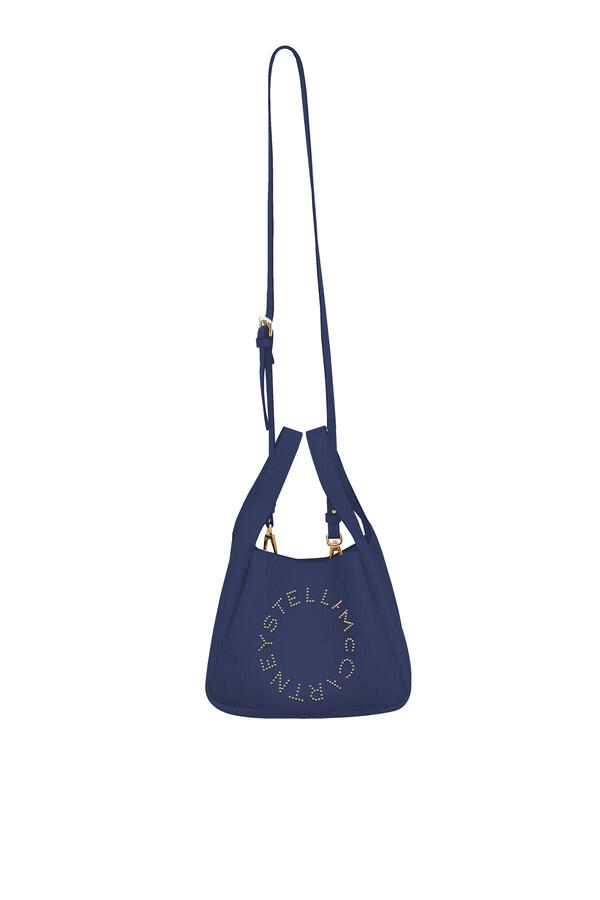 Logo Double Top Handle Crossbody Bag 